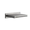 Каскадный излив для душа Gessi Gessi316, Steel Brushed (20293-239) Верхние души Матовая сталь (шлиф)