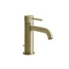 Смеситель для раковины Gessi Gessi316 Trame, с донным клапаном, Brass Brushed PVD (54301-727) Для раковины Матовая латунь PVD