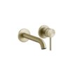 Змішувач для раковини Gessi Gessi316 Trame, довжина виливу 117 мм, Brass Brushed PVD (54383-727) Для раковини Матовая латунь PVD