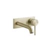 Смеситель для раковины Gessi Gessi316 Trame, длина излива 117 мм, Brass Brushed PVD (54388-727) Для раковины Матовая латунь PVD