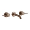Смеситель для раковины Gessi Gessi316 Trame, длина излива 127 мм, Copper Brushed PVD (54392-708) Для раковины Матовая медь PVD