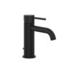 Смеситель для раковины Gessi Gessi316 Intreccio, с донным клапаном, Matte Black (54101-299) Для раковины Черный матовый