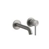 Змішувач для раковини Gessi Gessi316 Intreccio, довжина виливу 117 мм, Steel Brushed (54183-239) Для раковини Матовая сталь (шлиф)