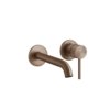 Смеситель для раковины Gessi Gessi316 Intreccio, длина излива 171 мм, Copper Brushed PVD (54186-708) Для раковины Матовая медь PVD