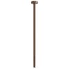  Потолочный излив Gessi Gessi316 Intreccio, Copper Brushed PVD (54199-708) GessiGessi316 Intreccio Потолочные