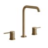 Смеситель для раковины Gessi Gessi316 Meccanica, Warm Bronze Br. PVD (54211-726) Для раковины Матовая бронза PVD