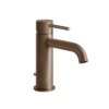 Смеситель для раковины Gessi Gessi316 Cesello, с донным клапаном, Copper Brushed PVD (54401-708) Для раковины Матовая медь PVD