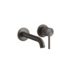 Смеситель для раковины Gessi Gessi316 Cesello, длина излива 117 мм, Black Metal Br. PVD (54483-707) Для раковины Черный матовый металлик PVD