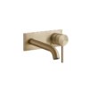 Смеситель для раковины Gessi Gessi316 Cesello, длина излива 117 мм, Warm Bronze Br. PVD (54488-726) Для раковины Матовая бронза PVD