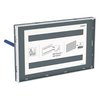 Защитная панель Geberit Sigma, заподлицо со стеной, с рамкой (115.697.00.1) Для унитазов 