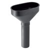 Лейка Geberit овальной формы, d=40 мм, черный (352.377.16.1) Geberit 