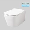 Подвесной безободковый унитаз Artceram A16 The.Reel, Grossy white (ASV006 01;00) Подвесные 