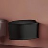 Подвесной безободковый унитаз Artceram Atelier, Matte black (ATV001 17;00) Подвесные 