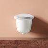 Подвесной безободковый унитаз Artceram Chic, Matte white (CHV001 05;00) Подвесные 