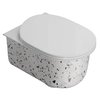 Подвесной безободковый унитаз Artceram Chic, Light Terrazo (CHV001 89;00) Подвесные 