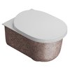 Подвесной безободковый унитаз Artceram Chic, Blush (CHV001 97;00) Подвесные 