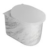 Напольный безободковый унитаз Artceram Chic, Carrara white (CHV002 47;00) Напольные 