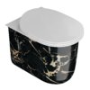 Підлоговий унітаз безободковий Artceram Chic, Portoro gold (CHV002 48;00) Підлогові 
