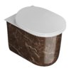 Напольный безободковый унитаз Artceram Chic, Bronze Amani, бронзовый мрамор (CHV002 49;00) Напольные 