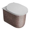 Напольный безободковый унитаз Artceram Chic, Blush (CHV002 97;00) Напольные 