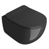 Подвесной безободковый унитаз ArtCeram File 2.0 The.Reel, Black glossy (FLV006 03;00) Подвесные 