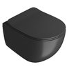Подвесной безободковый унитаз ArtCeram File 2.0 The.Reel, Matte black (FLV006 17;00) Подвесные 