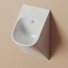 Підвісний керамічний пісуар ArtCeram La Fontana 2.0 Saniglaze, Matte white (LFO002 05; 00) Підвісні 