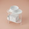 Напольная консоль под раковину 85x46 h75,5 см Artceram Flair 3.0, Matte white (ACA067 05) ArtCeram Консоль