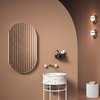 Зеркало для ванной комнаты 50х90 см ArtCeram Look, Matte white (ACS017 05) ArtCeram Зеркала