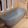 Ванна окрема 170×70 h50 см, штучний камінь LivingTec, Artceram Hoop, Grey olive (ACW002 15;00) ArtCeram Овальні
