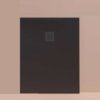 Душевой поддон 100x80 см керамика Artceram Lapis, Matte black (PDR024 17;00) Мелкие Черный матовый