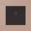 Душовий піддон 80x80 см кераміка Artceram Lapis, Matte black (PDR029 17; 00) Чорний матовий