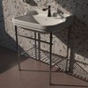 Консоль для раковины металлическая 64 см Flaminia Efi, Chrome (6017) Flaminia Консоль