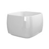 Накладная керамическая раковина 40х40 см Flaminia Flag, White (FG40H28) Накладной Квадратные