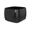 Накладная керамическая раковина 40х40 см Flaminia Flag, Black (FG40H28NER) Накладной Квадратные