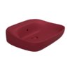 Керамическая раковина 60х49 см Flaminia Fluo 60, Rosso Rubens (FU60LRRU) Накладной, Подвесные Овальные