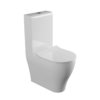Унітаз-компакт Flaminia App Goclean, з сидінням Slim Soft Close, White (AP116G+AP39+APCW07) Підлогові З бачком (в комплекті)