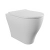 Напольный безободковый унитаз Flaminia App Goclean, с сиденьем Slim Soft Close, White (AP117G+QKCW07) Напольные 