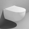 Подвесной безободковый укороченный унитаз Flaminia Mini App с сиденьем Slim Soft Close, White (AP119+QKCW09) Подвесные 
