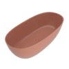 Ванна отдельностоящая 170x80xH55 см, искусственный камень, Flaminia App Tub, Terracotta (AP170VTC) Flaminia Овальные