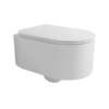 Подвесной безободковый унитаз Flaminia Astra Goclean®, с сиденьем Slim Soft Close, White (AS118G+ASCW05) Подвесные 