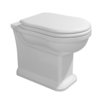 Напольный унитаз Flaminia Efi Plus, с сиденьем Slim Soft Close, White (EF117R+23/CR) Напольные 