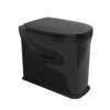 Напольный унитаз Flaminia Madre Goclean, с сиденьем Soft Close, Black (MA117GNER+MACW05NER) Напольные 