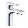 Смеситель для раковины, 100 мм с донным клапаном Kludi Zenta SL, хром (482930565WR4) Для раковины Хром