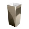 Підлогова керамічна раковина Flaminia Monowash 40, White/Platinum (MW40PPLA) Підлогові 