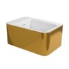 Подвесное биде Flaminia Nile, White/Gold (NL218OR) Подвесные Белый/золото