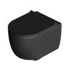 Унитаз подвесной безободковый Alice Ceramica UNICA 50, с сиденьем Soft Close, Black matte (32220108 FI+MC2208ES) Подвесные 