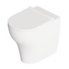Унітаз підлоговий безободковий Alice Ceramica UNICA 55, з сидінням Soft Close, White matt (32200109 FT+MC2209ES) Підлогові 