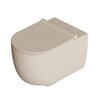 Унитаз подвесной безободковый Alice Ceramica UNICA 55, с сиденьем Soft Close, Sabbia matt (32240144 FI+MC2244ES) Подвесные 