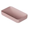Накладная раковина 60х35 см Alice Ceramica Form, Malva matt (22410147) На столешницу, На тумбу, Накладной Прямоугольные
